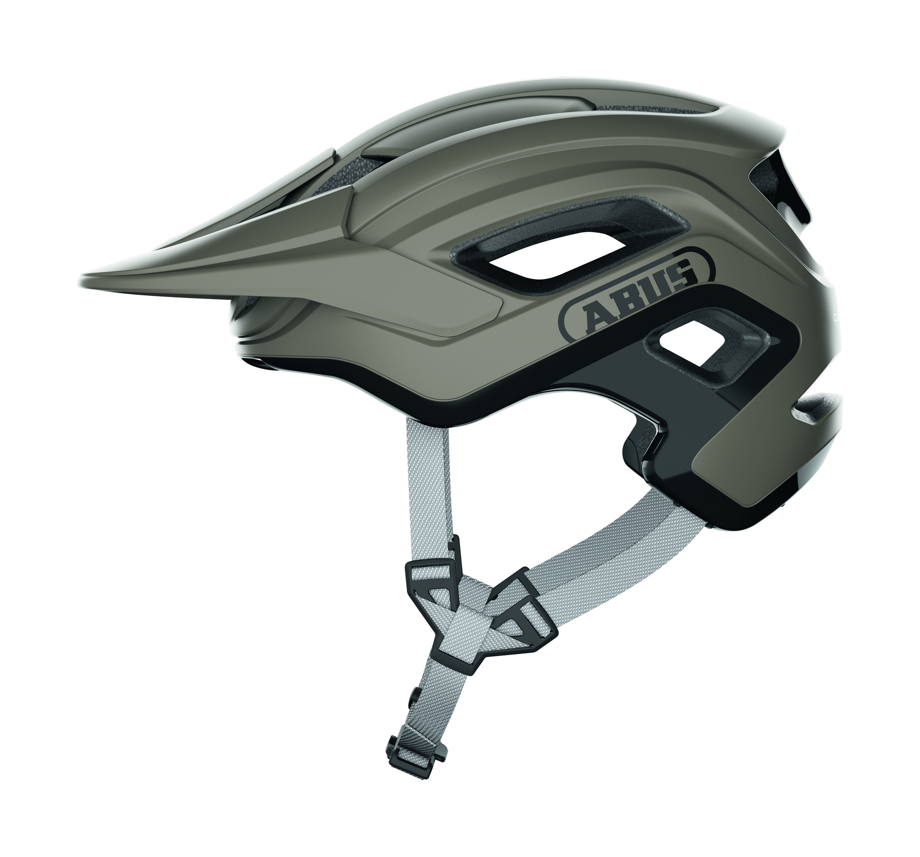 ABUS kerékpáros sport sisak Cliffhanger, In-Mold, dust grey, L (57-61 cm)