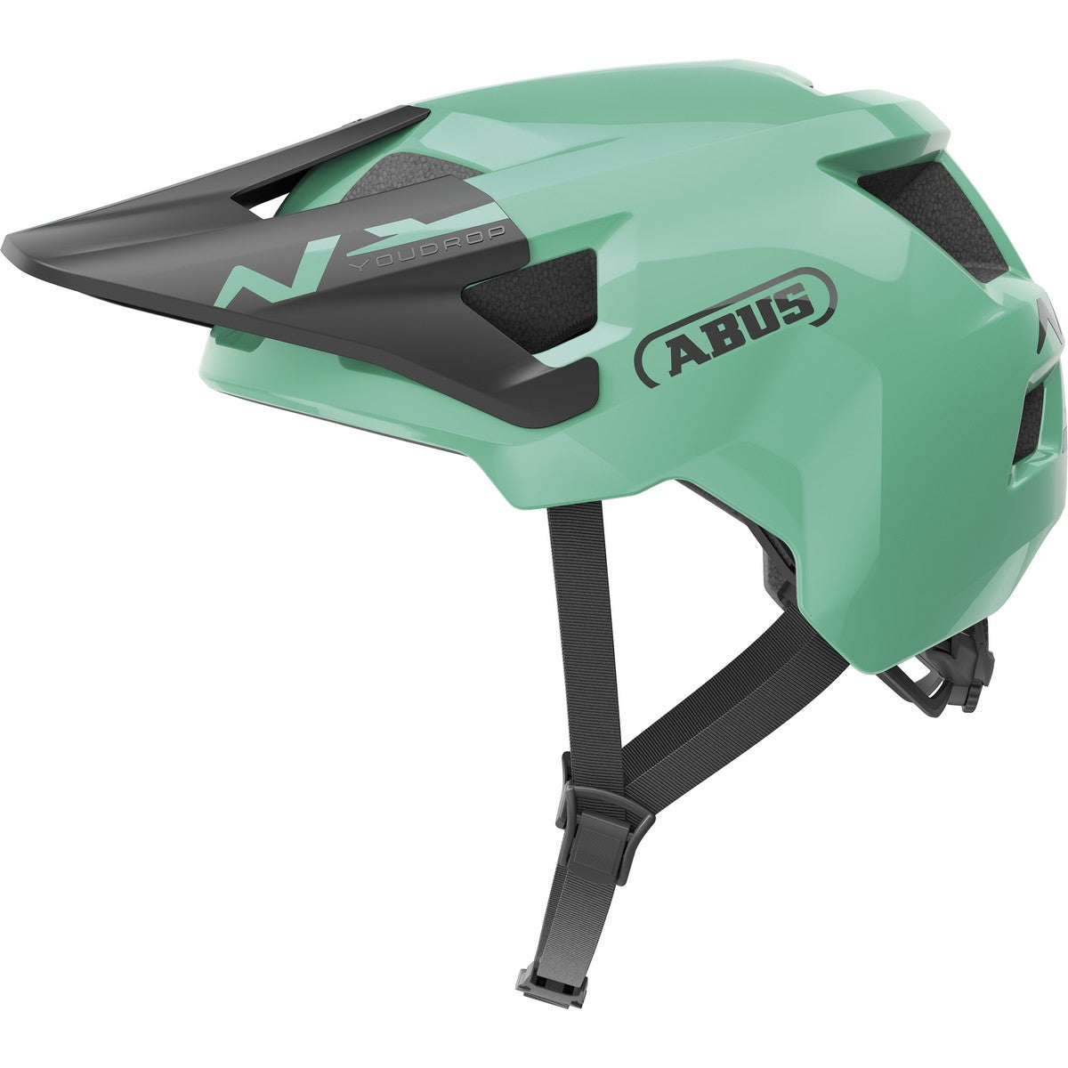 ABUS kerékpáros gyerek sisak Youdrop, sage green S (48-55 cm)