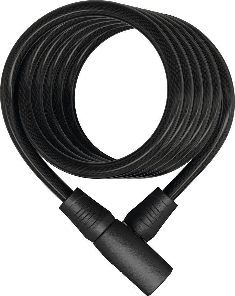 ABUS spirál lakat Star 4508K/150, fekete