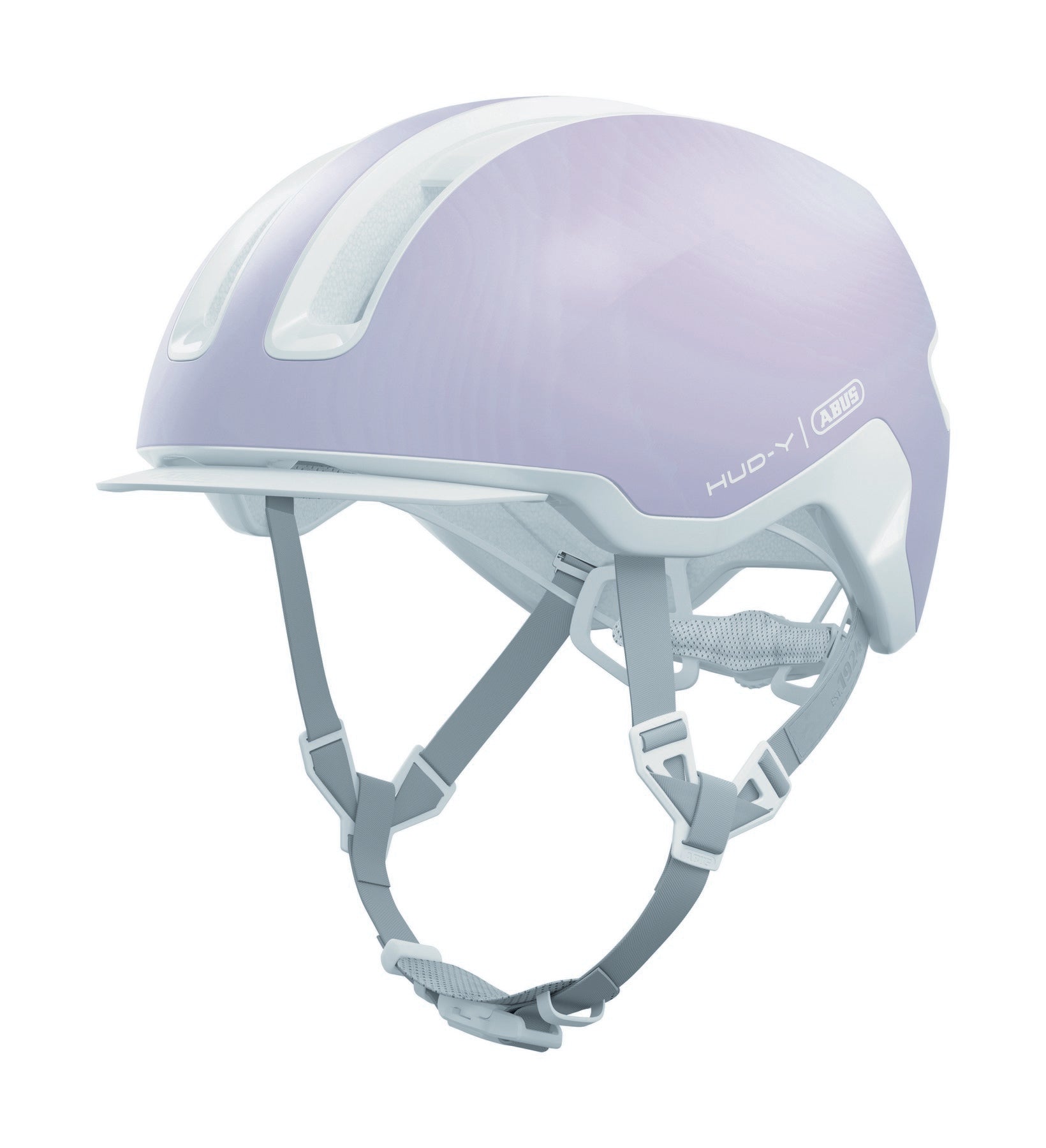 ABUS kerékpáros városi sisak Hud-Y, In-Mold, pure lavender, S (51-55 cm)