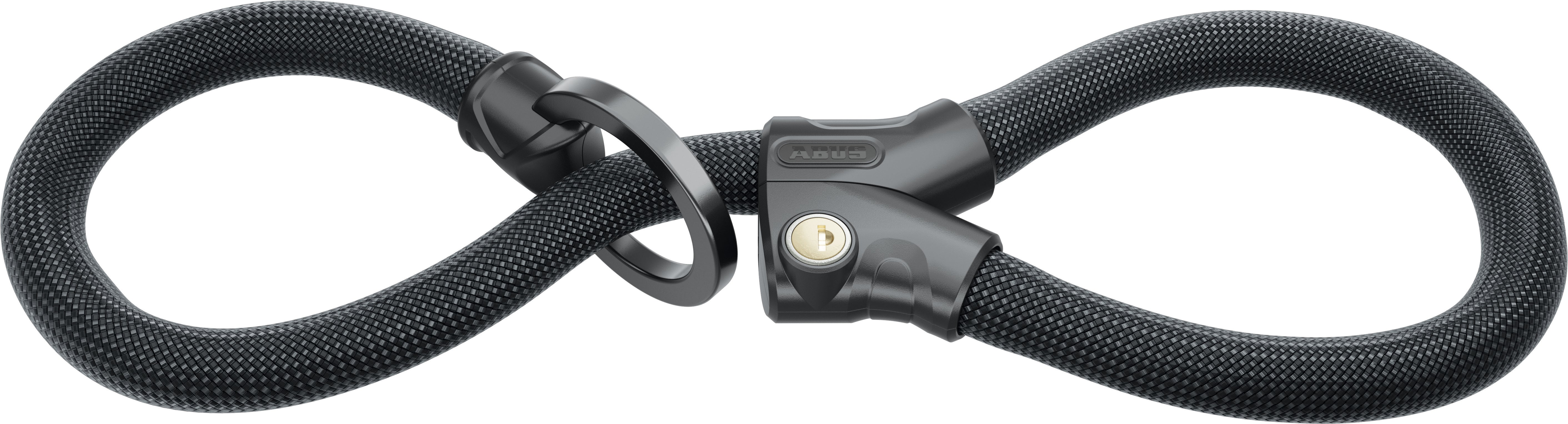 ABUS láncos lakat Infinity Loop 1806/110, fekete