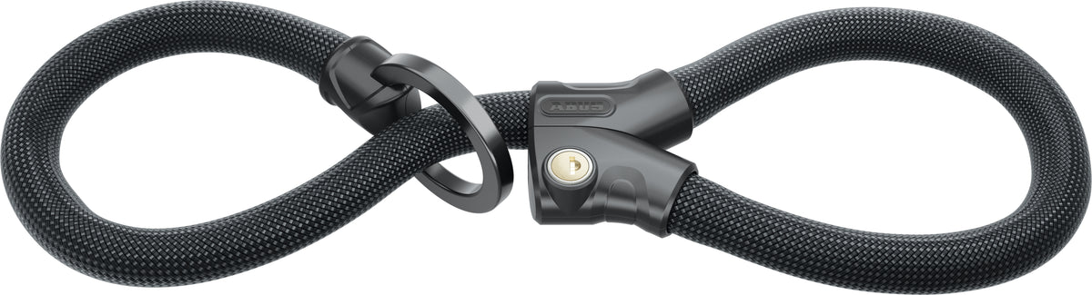 ABUS láncos lakat Infinity Loop 1806/110, fekete