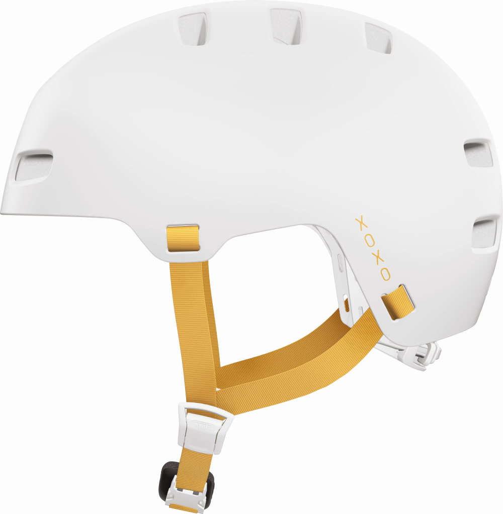 ABUS kerékpáros városi sisak Xoxo, polar white S (51-55 cm)