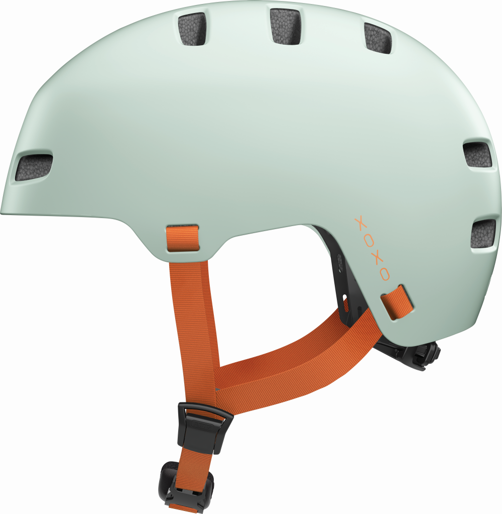 ABUS kerékpáros városi sisak Xoxo, mint green M  (54-58 cm)