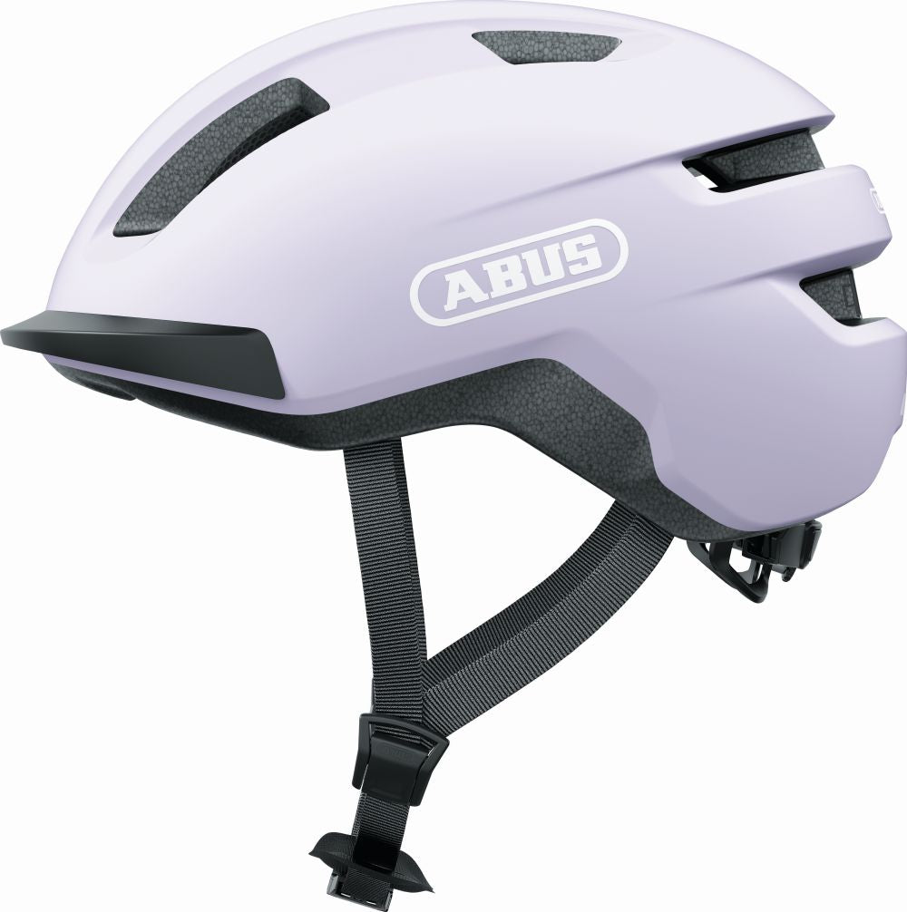 ABUS kerékpáros városi sisak Purl-Y, In-Mold, light lavender S (51-55 cm)