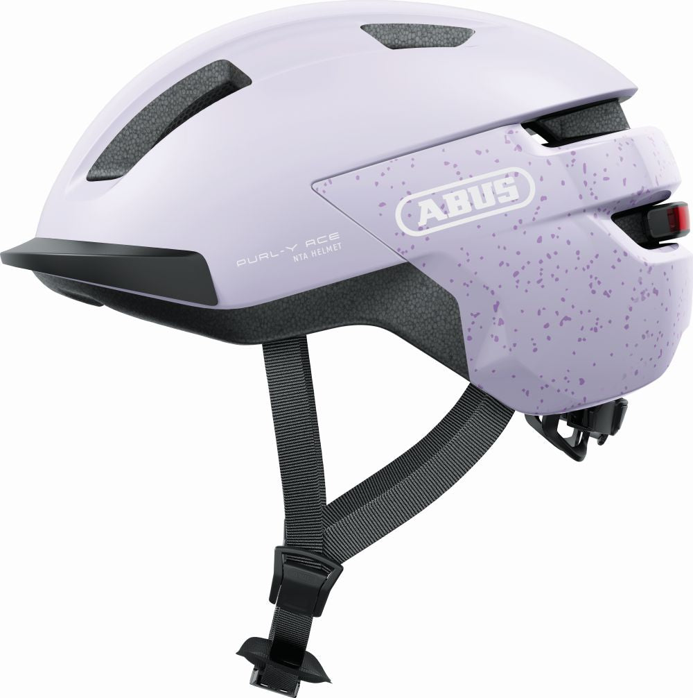 ABUS kerékpáros városi sisak Purl-Y ACE, In-Mold, light lavender L (57-61 cm)