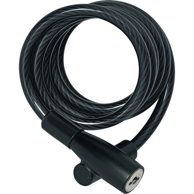 ABUS spirál lakat 3506K/180, fekete (07356 cikkszámú - 1950/180 helyettesítő)