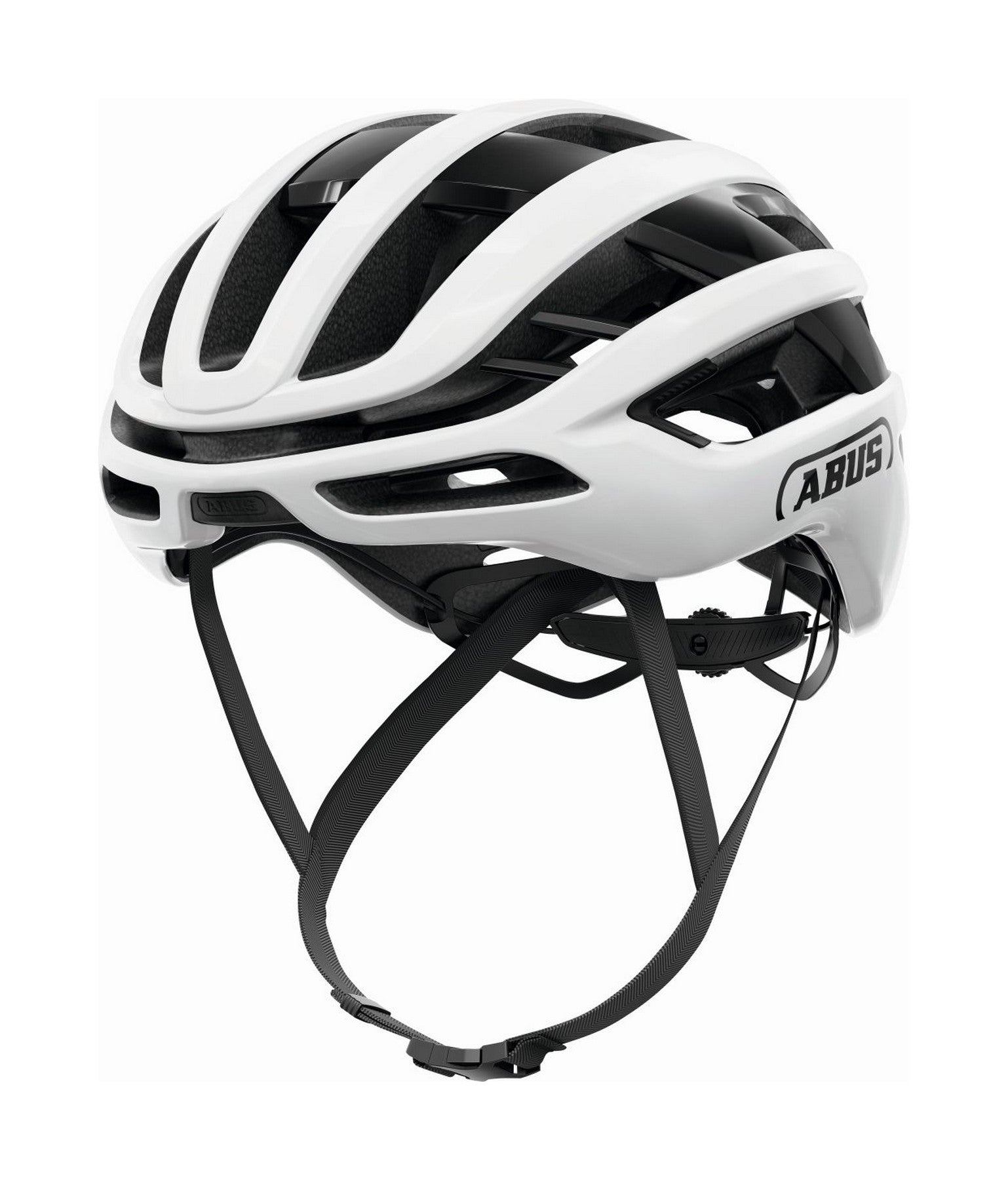 ABUS kerékpáros sport sisak AirBreaker 2.0, In-Mold, shiny white, L (57-61 m)