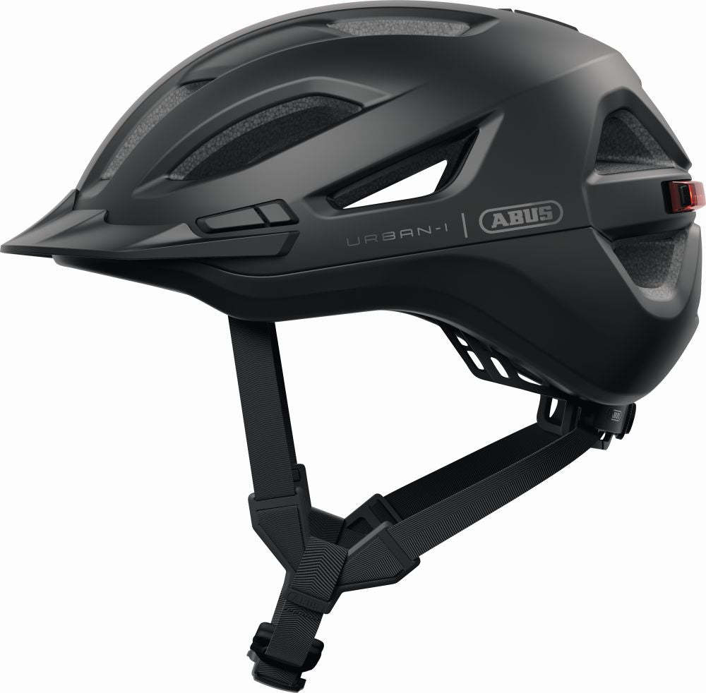 ABUS kerékpáros városi sisak Urban-I 4.0 ACE, In-Mold, velvet black, XL (60-64 cm)