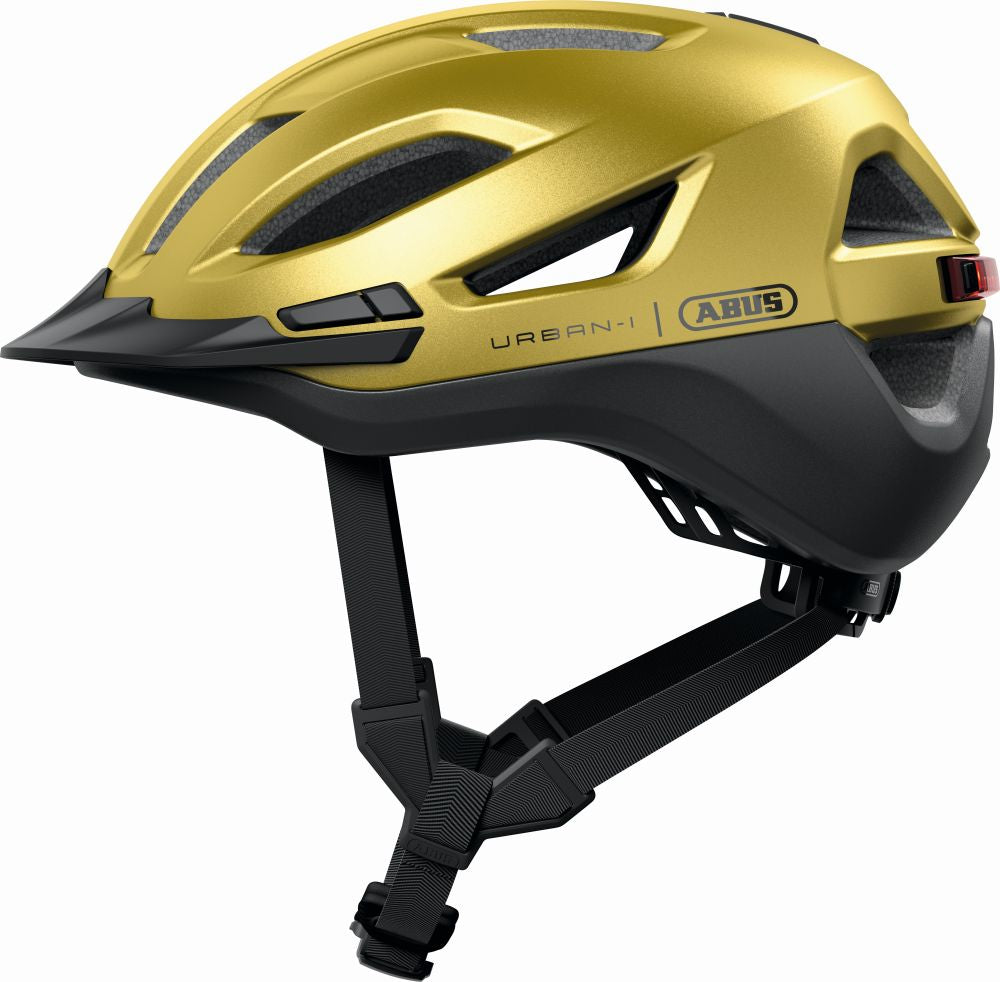 ABUS kerékpáros városi sisak Urban-I 4.0 ACE, In-Mold, honey yellow, L (57-61 cm)