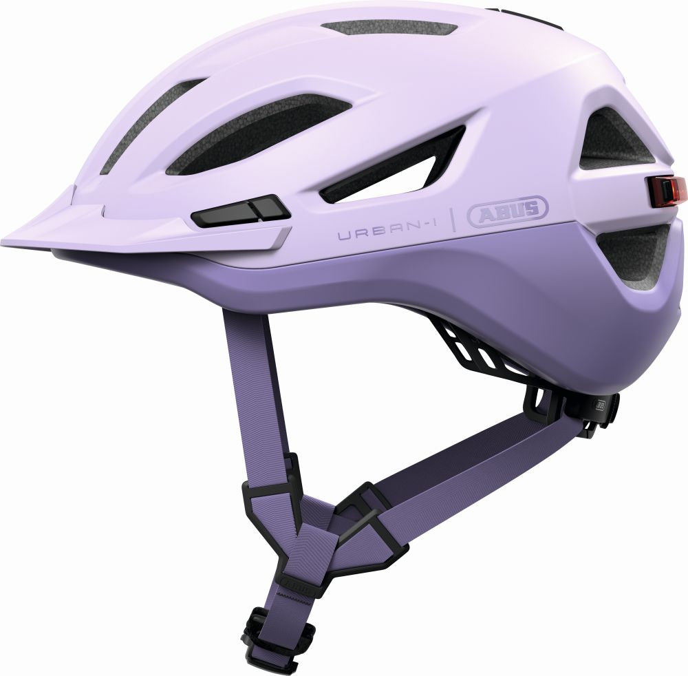 ABUS kerékpáros városi sisak Urban-I 4.0 ACE, In-Mold, light lavender, L (57-61 cm)