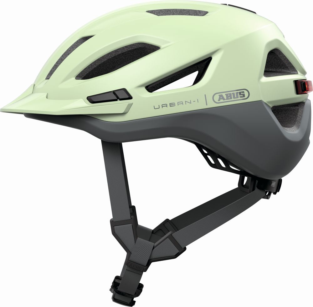 ABUS kerékpáros városi sisak Urban-I 4.0 ACE, In-Mold, pistacchio green, S (51-55 cm)