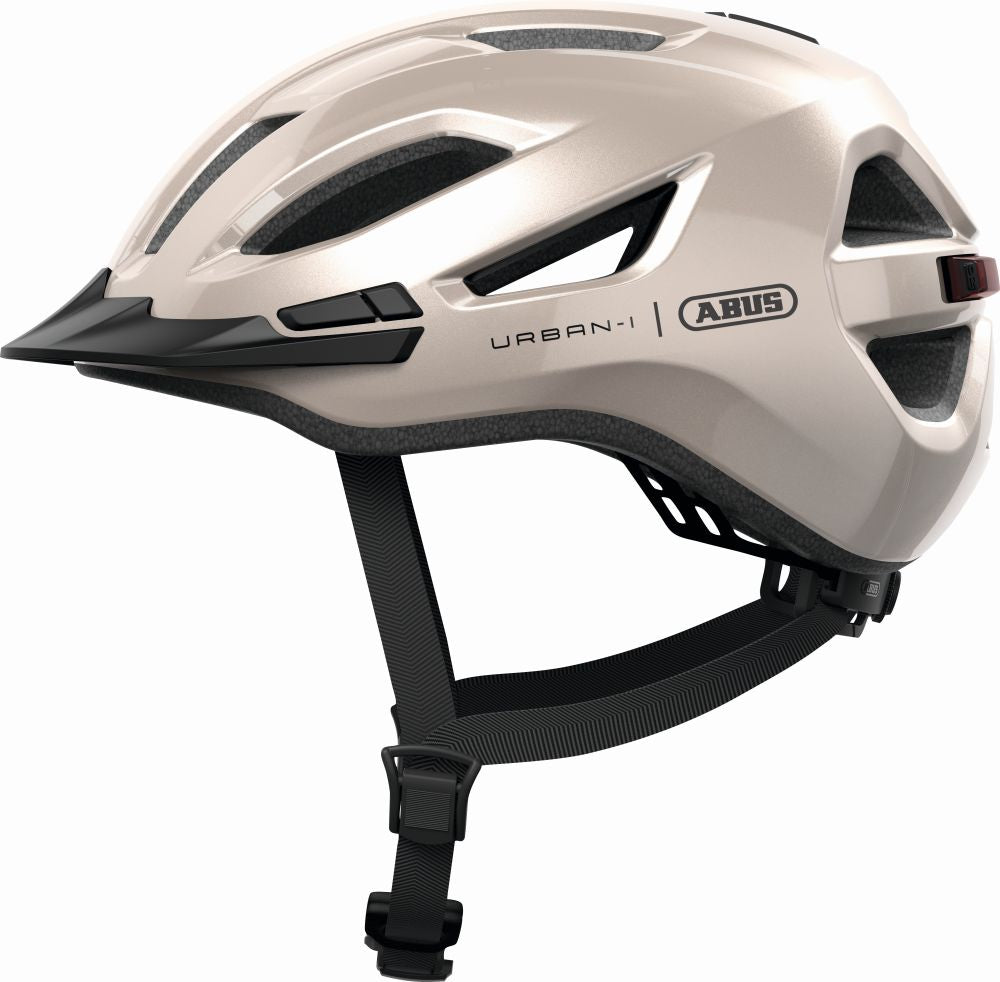ABUS kerékpáros városi sisak Urban-I 4.0, In-Mold, champagne gold, M (54-58 cm)