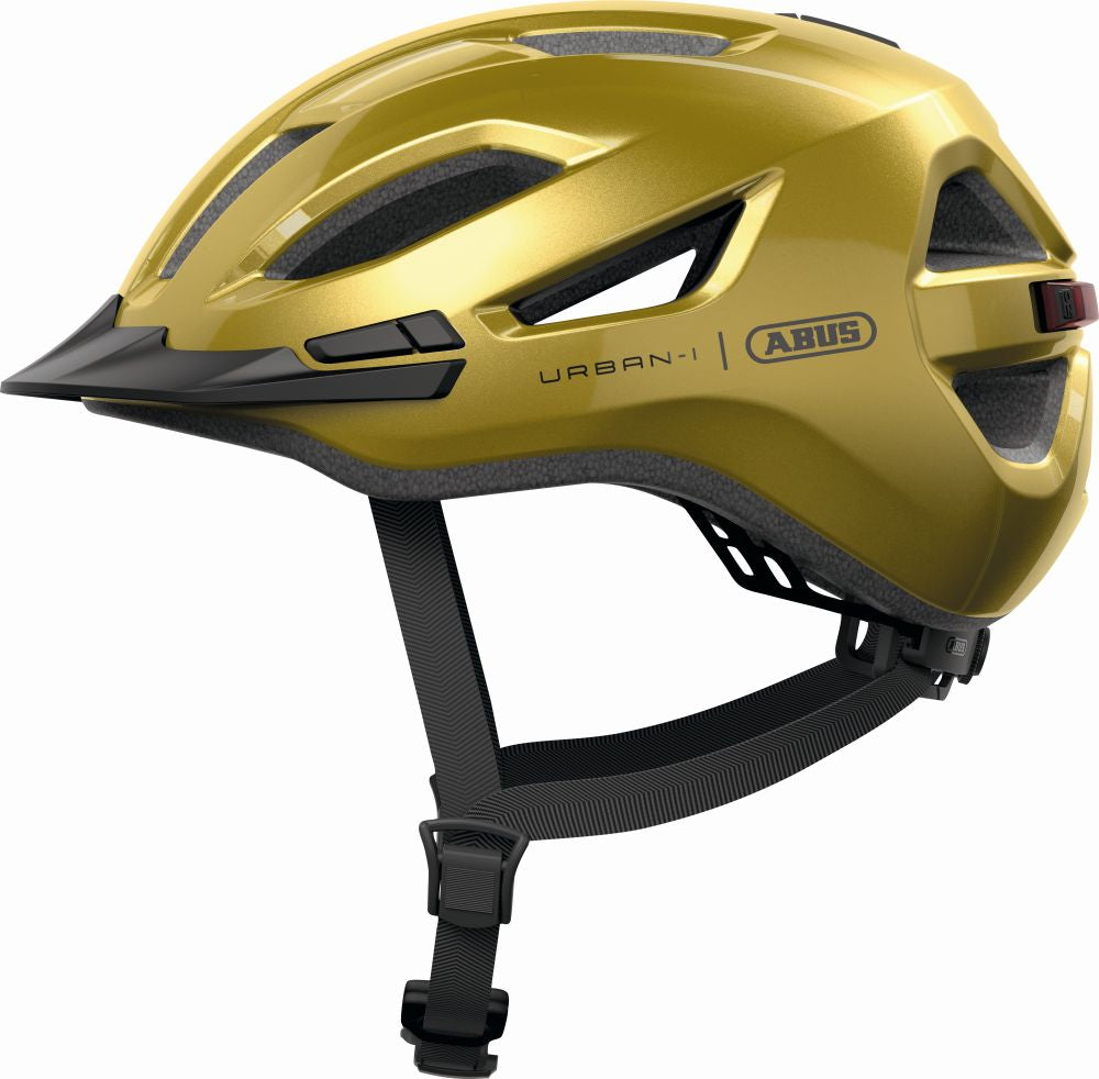 ABUS kerékpáros városi sisak Urban-I 4.0, In-Mold, honey yellow, L (57-61 cm)