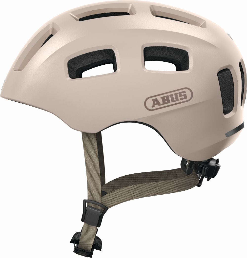 ABUS kerékpáros gyerek sisak Youn-I 2.0, In-Mold, champagne gold , M (52-57 cm)