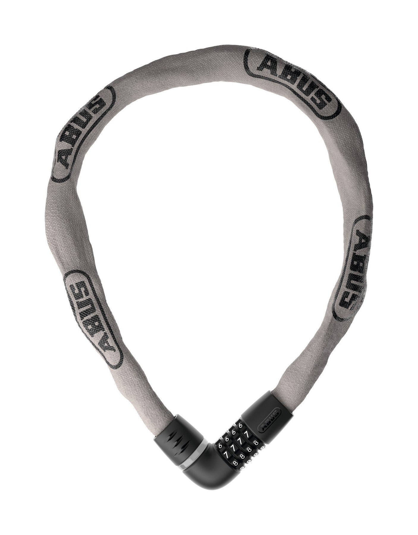 ABUS láncos lakat számzárral Tresor 6807C/110, tec grey (7mm)