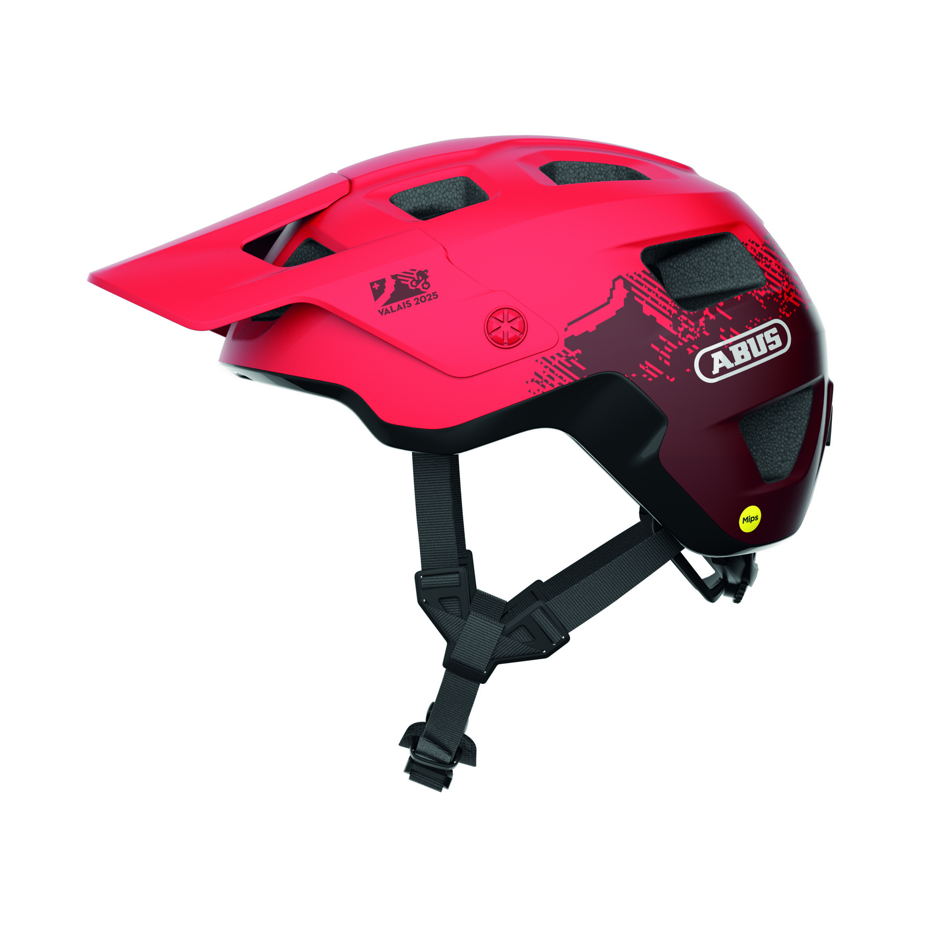 ABUS kerékpáros sport sisak MoDrop MIPS, In-Mold, Valais, L (57-61 cm)