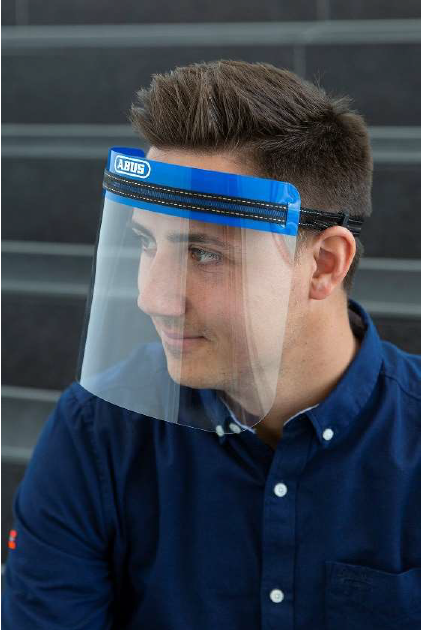 ABUS arcvédő plexi