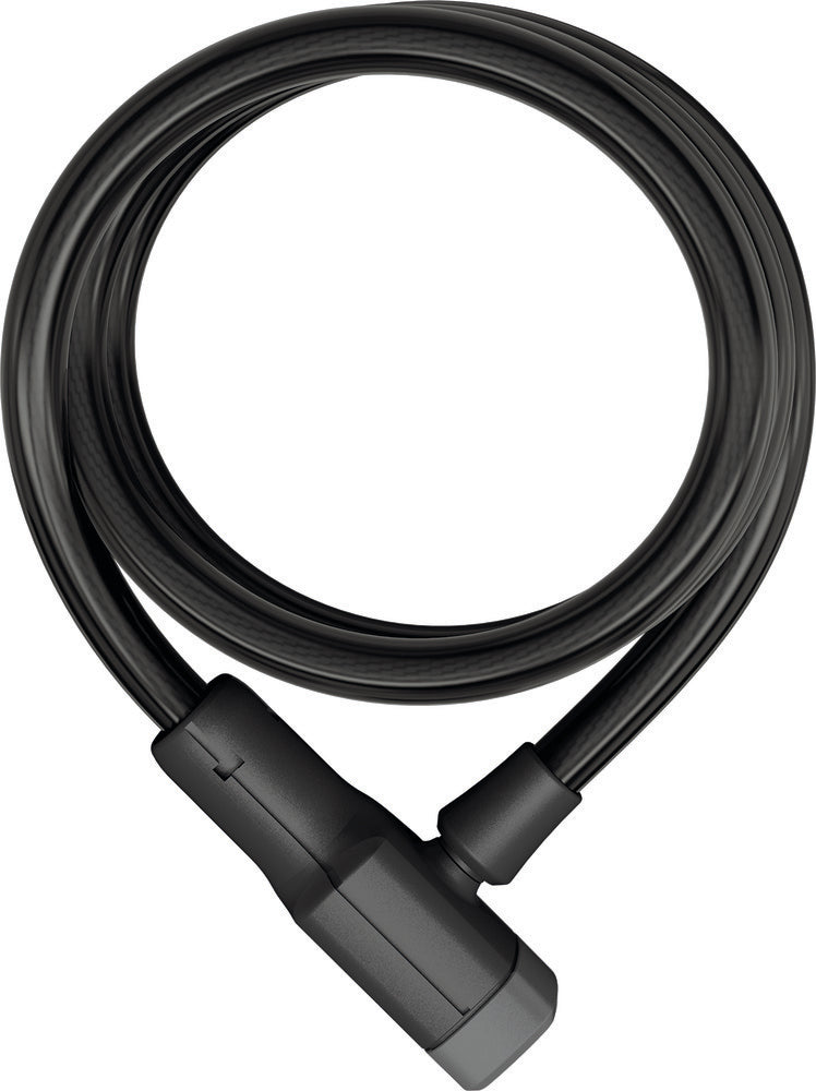 ABUS kábel lakat Racer 6412K/120, fekete (13407 cikkszámú - 6415K/120/15 helyettesítő)