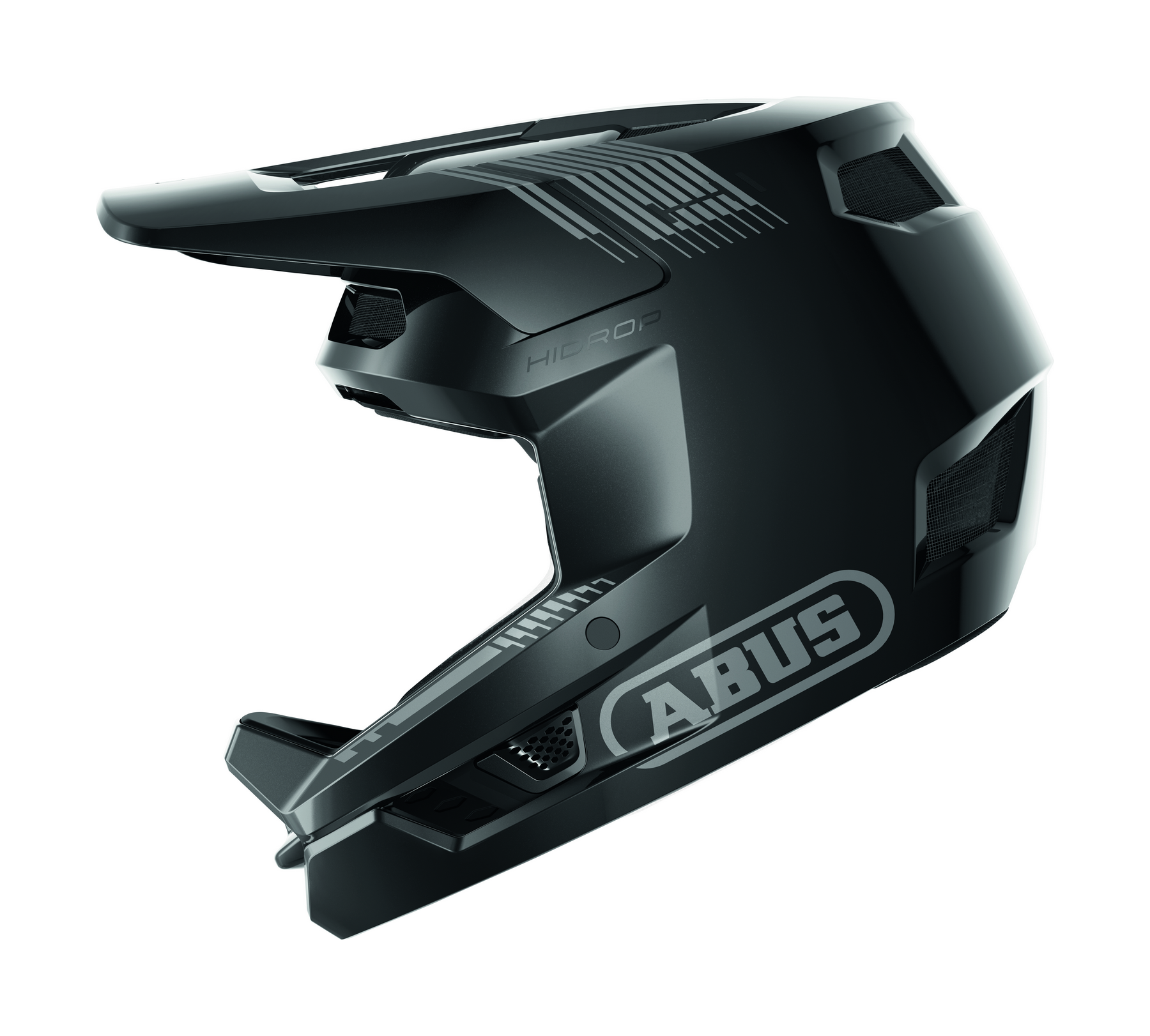 ABUS kerékpáros sport sisak HiDrop, In-Mold, muted black M (57-58 cm)