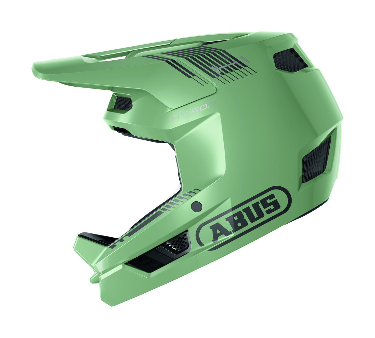 ABUS kerékpáros sport sisak HiDrop, In-Mold, mist green M (57-58 cm)