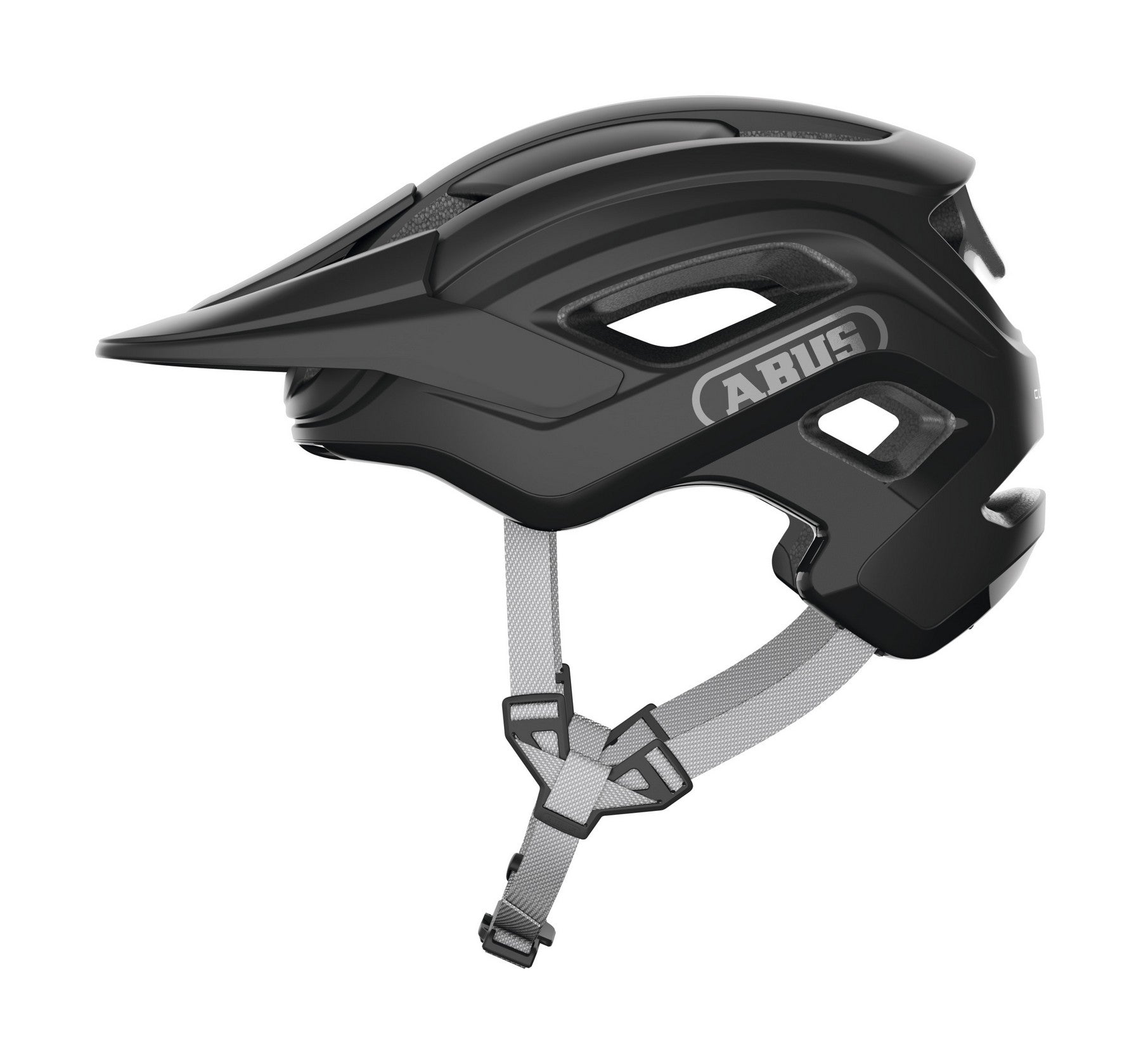 ABUS kerékpáros sport sisak Cliffhanger, In-Mold,muted black, M (54-58 cm)