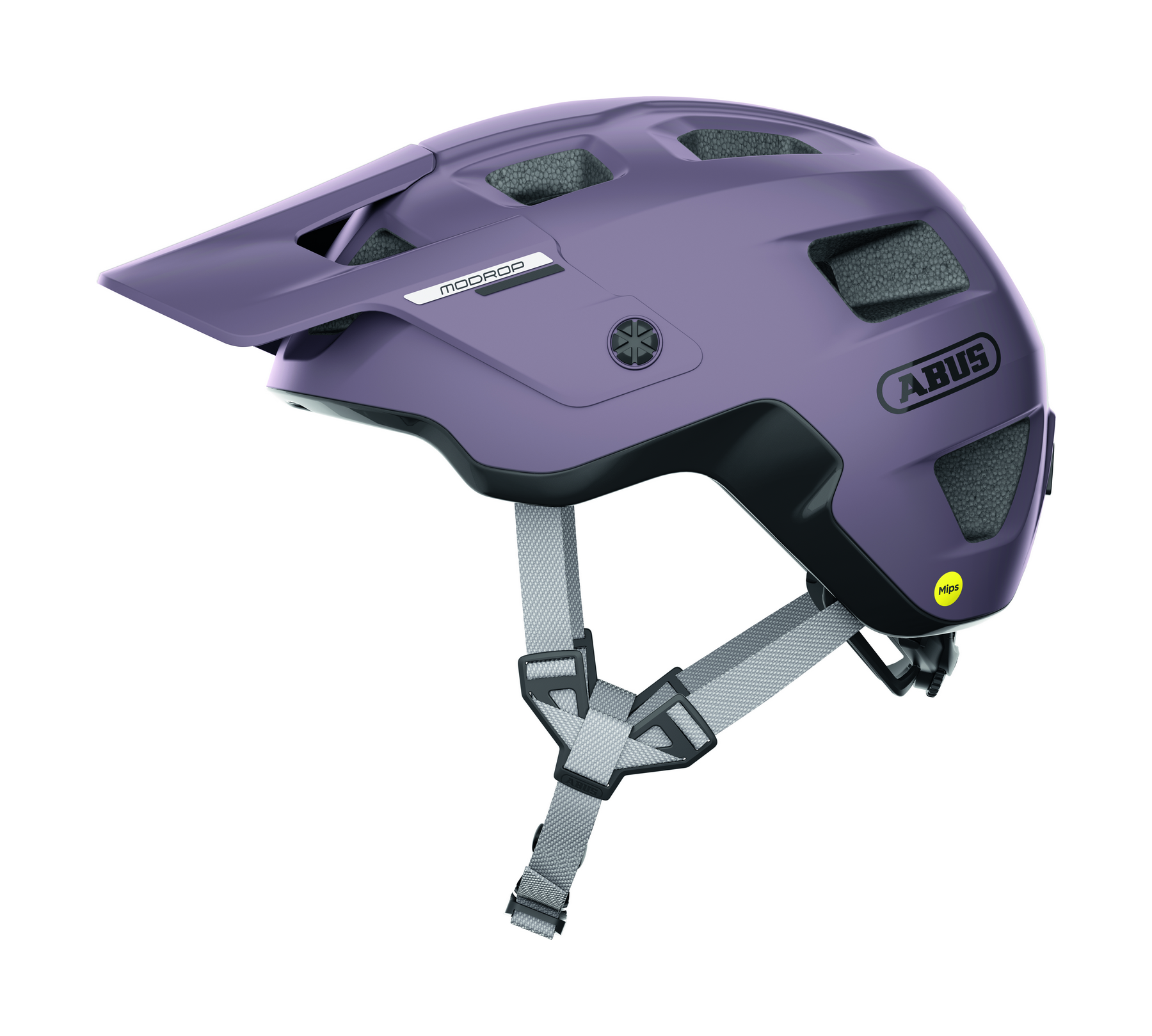 ABUS kerékpáros sport sisak MoDrop MIPS, In-Mold, ash purple, L (57-61 cm)
