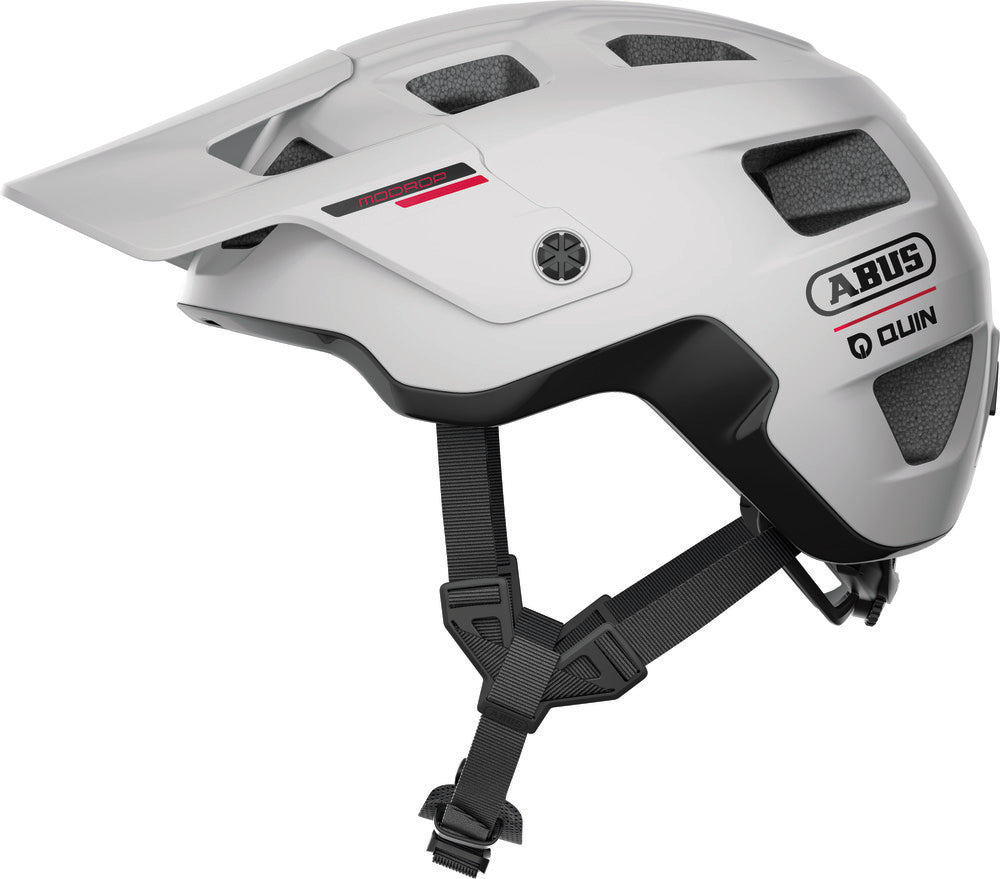 ABUS kerékpáros sport sisak MoDrop QUIN, In-Mold, polar white, L (57-61 cm)