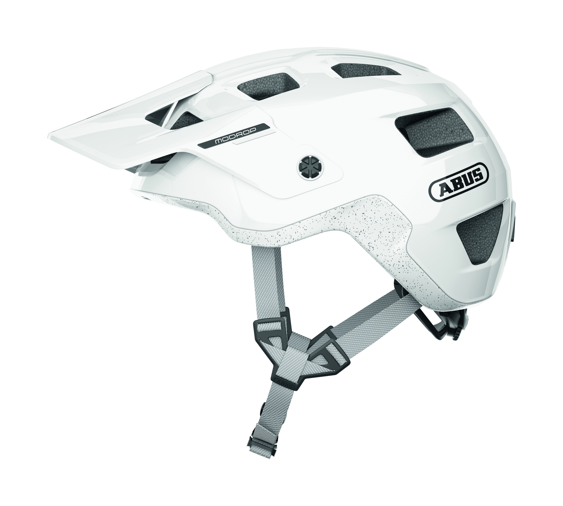 ABUS kerékpáros sport sisak MoDrop, In-Mold, dust grey, S (51-55 cm)