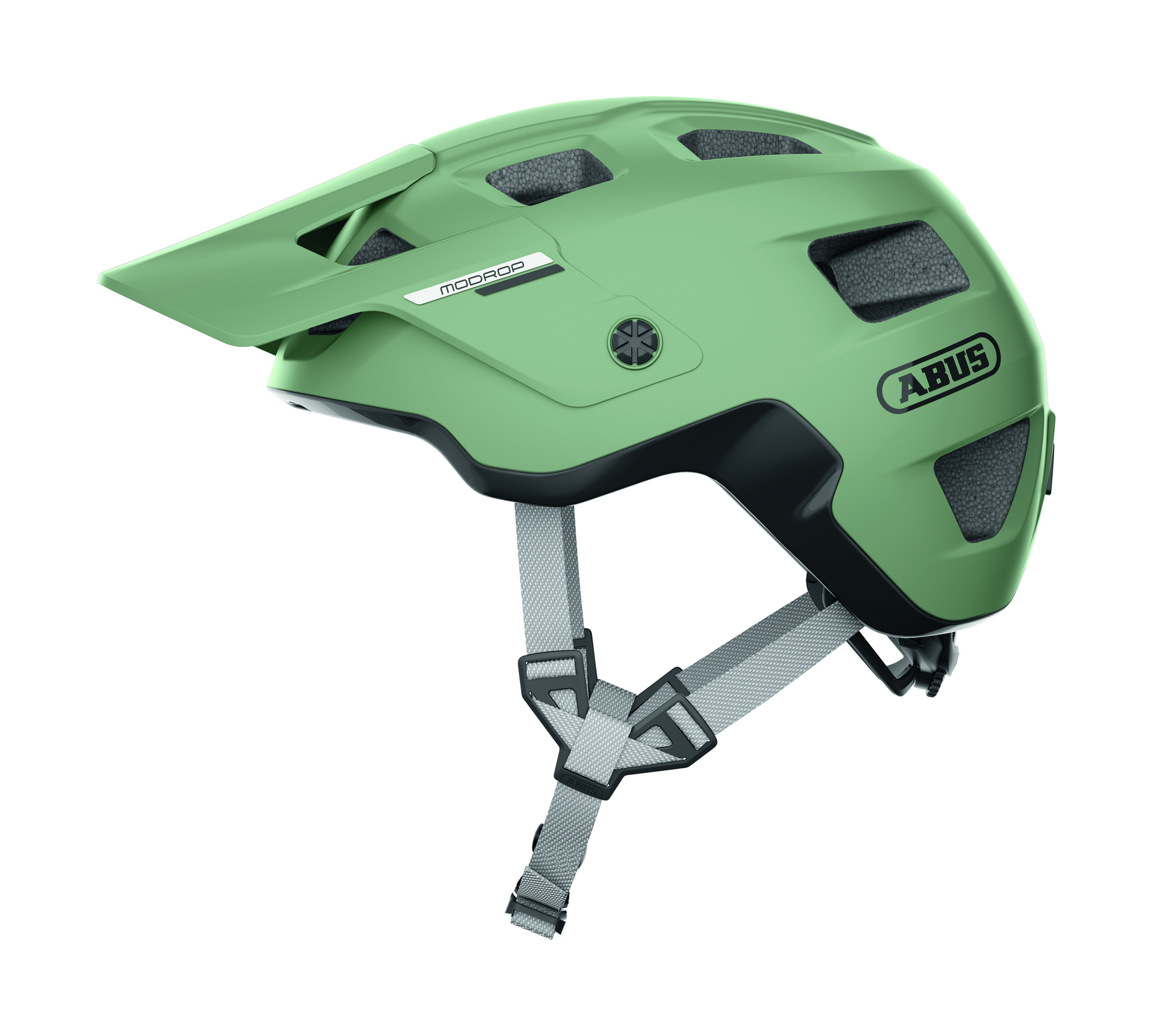 ABUS kerékpáros sport sisak MoDrop, In-Mold, mist green,S (51-55 cm)