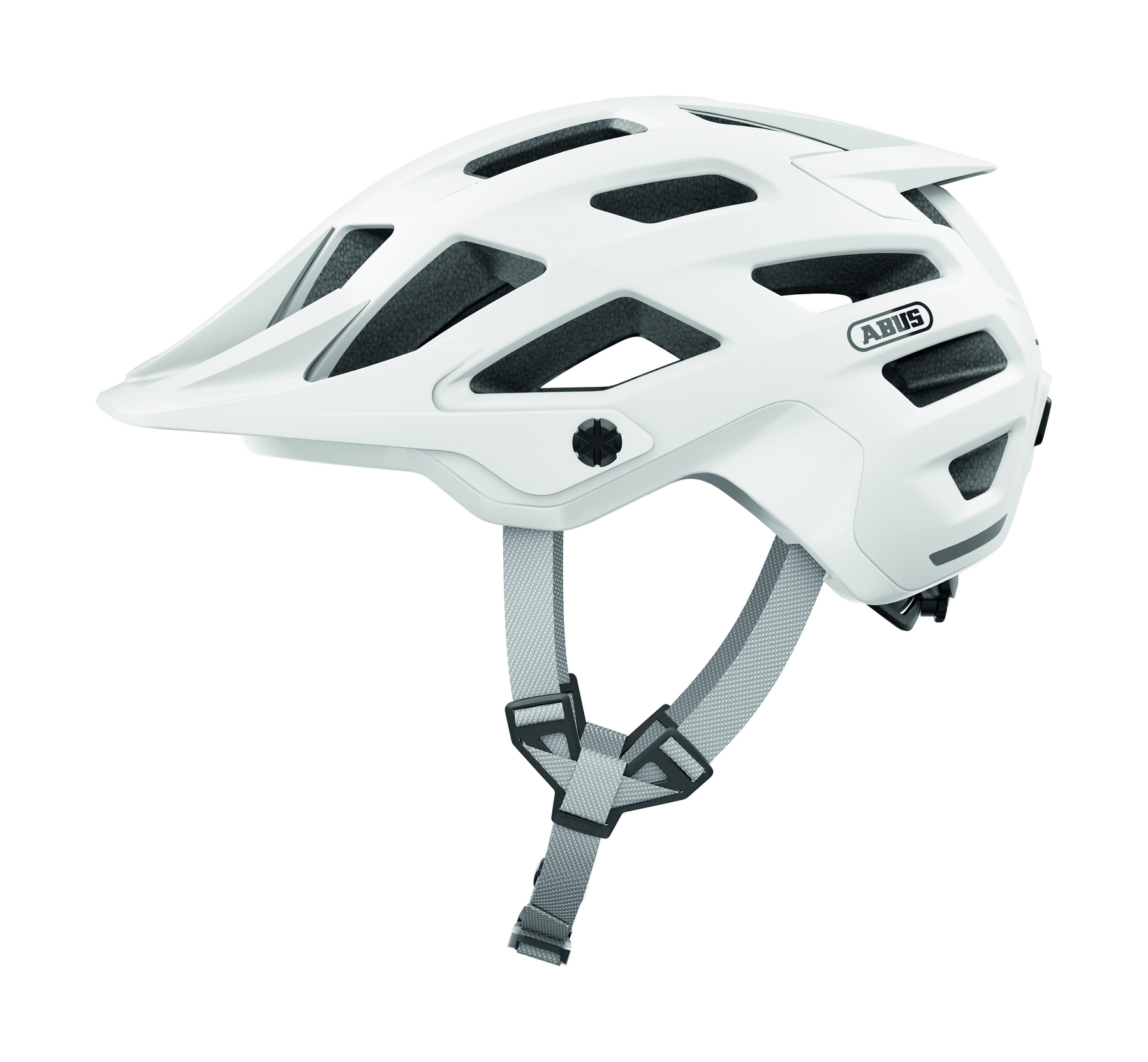 ABUS kerékpáros sport sisak Moventor 2.0, In-Mold, alpine white, L (57-61 cm)