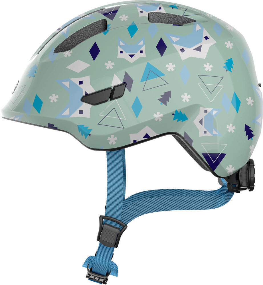 ABUS kerékpáros gyerek sisak Smiley 3.0, In-Mold, green nordic, S (45-50 cm)