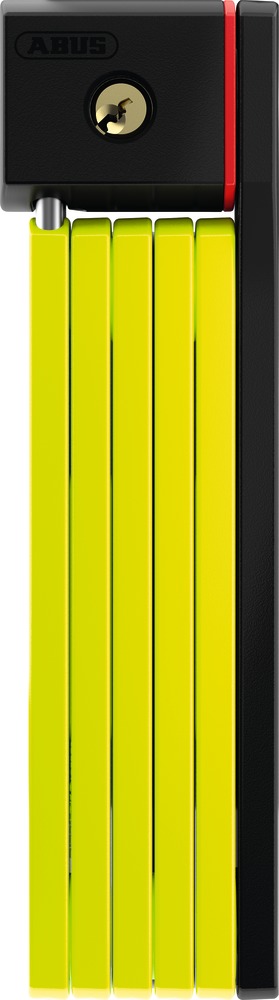 ABUS hajtogatható lakat uGrip BORDO 5700/80, SH tartóval, lime (11274 helyettesítője)