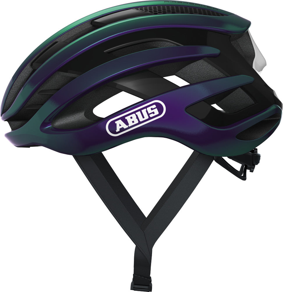 ABUS kerékpáros sport sisak AirBreaker, In-Mold, flipflop purple, L (59-61 cm)