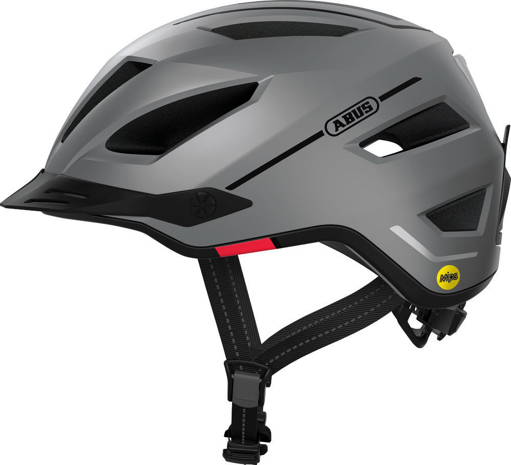 ABUS kerékpáros városi sisak Pedelec 2.0 MIPS, In-Mold, titan, L (58-62 cm)
