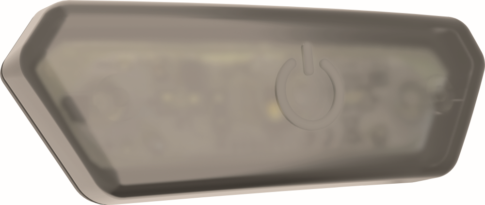 ABUS sisak kiegészítő, hátsó villogó Smiley 3.0, Skurb Kid sisakhoz