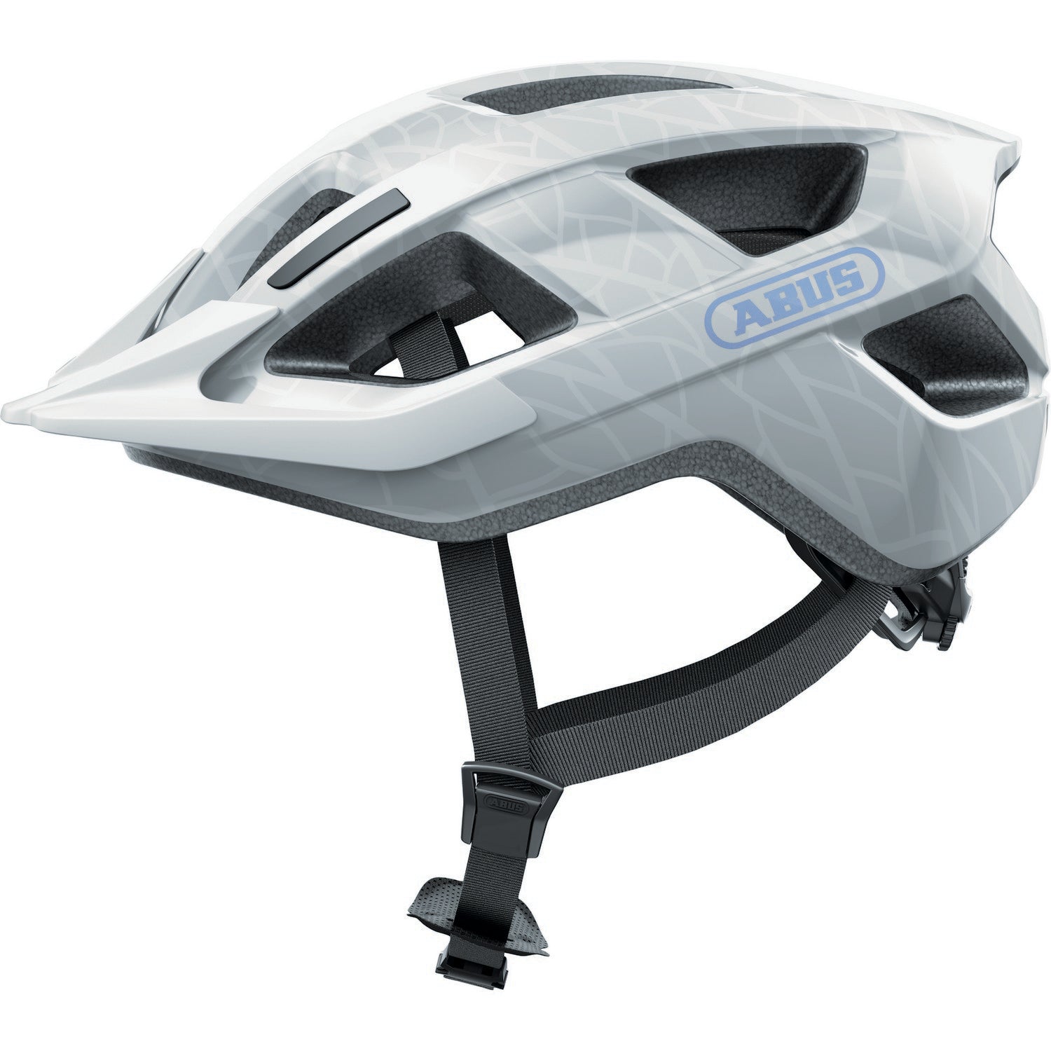 ABUS kerékpáros városi sisak Aduro 3.0, In-Mold, white art M (52-58 cm)