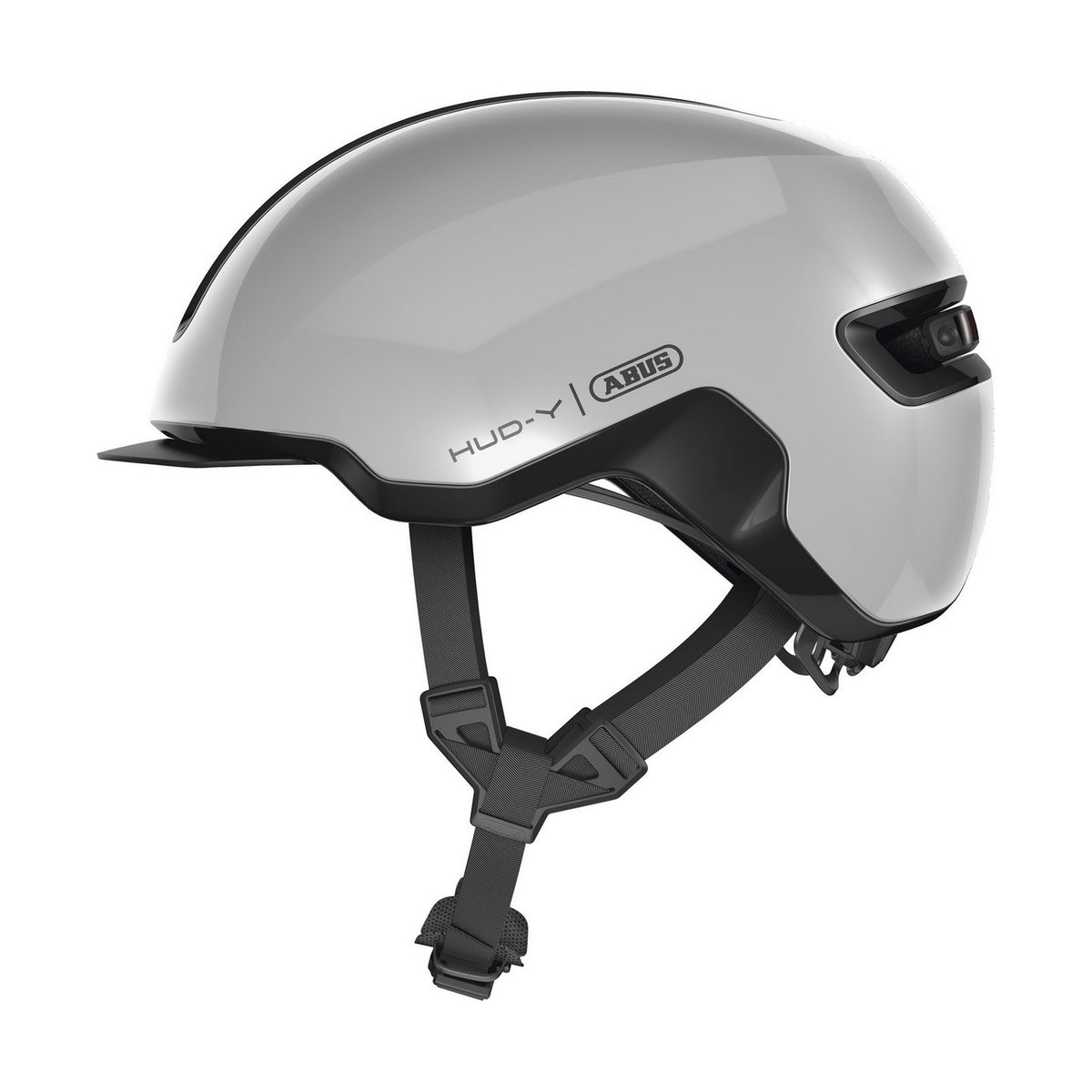 ABUS kerékpáros városi sisak Hud-Y, In-Mold, race grey, S (51-55 cm)