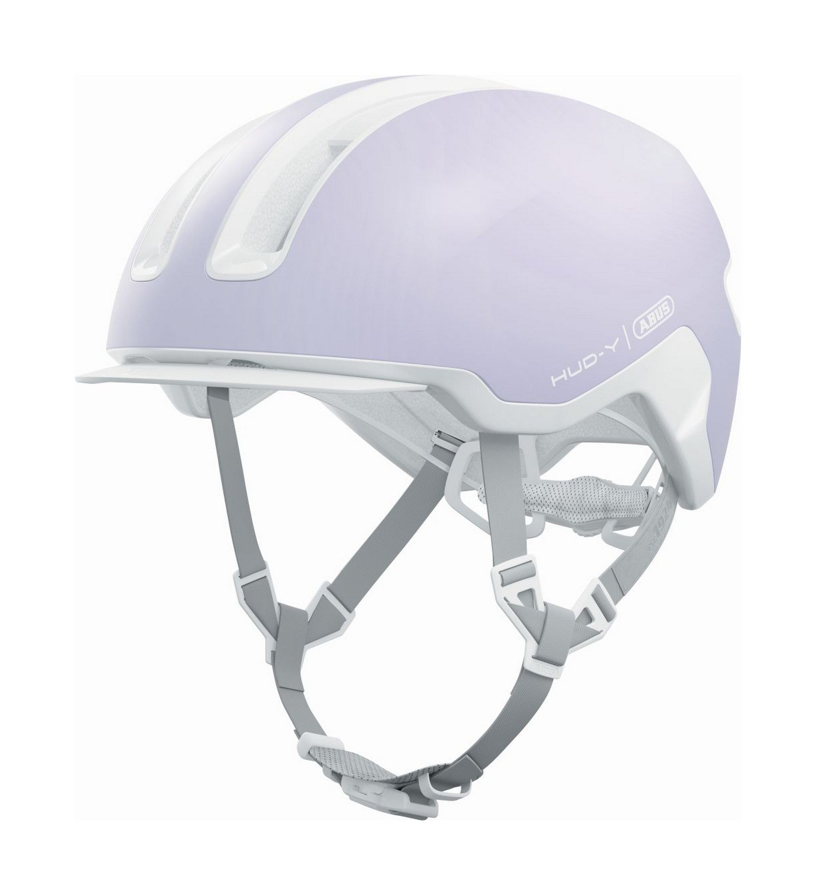 ABUS kerékpáros városi sisak Hud-Y, In-Mold, pure lavender, M (54-58 cm)