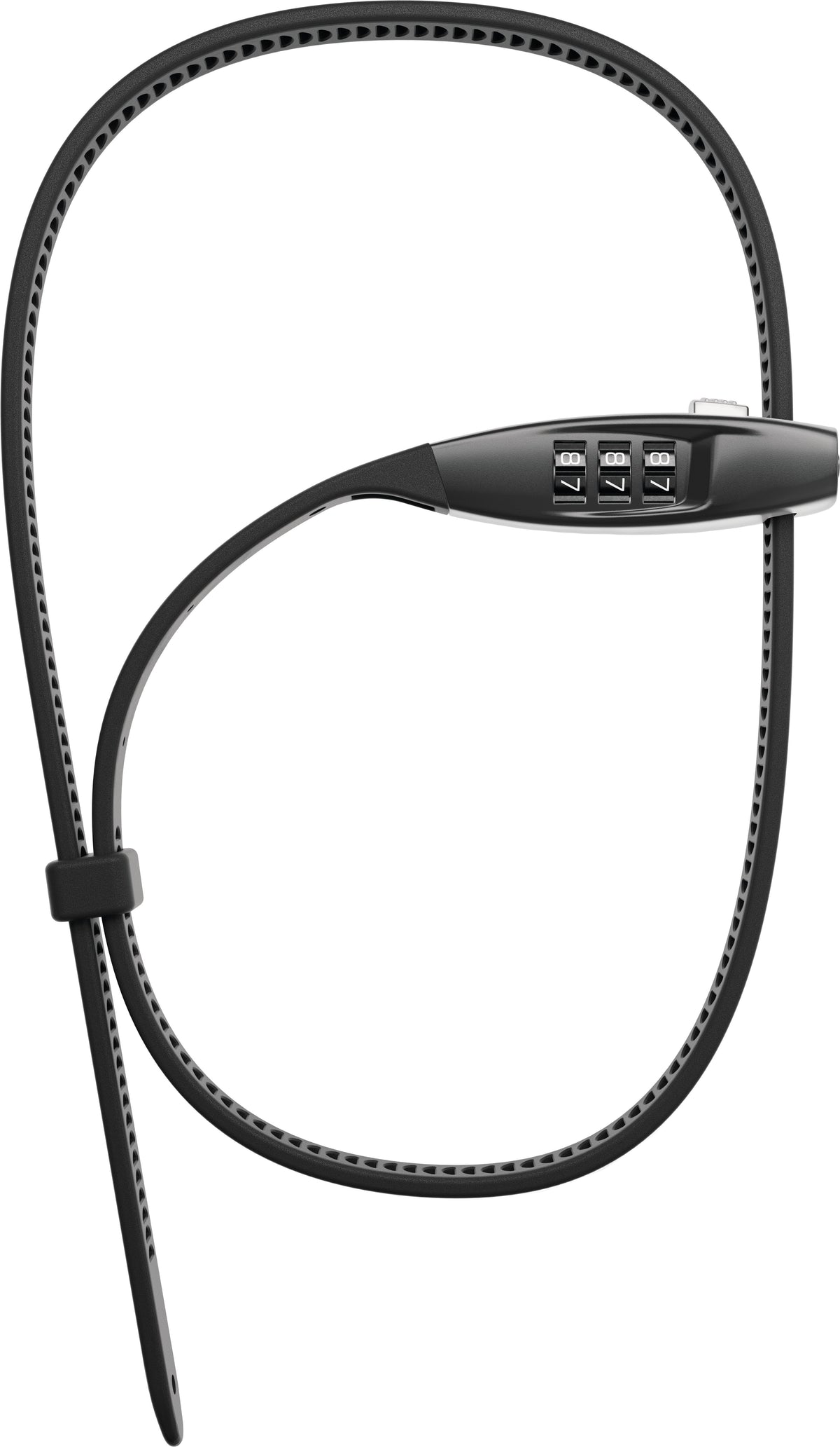 ABUS mini kábellakat számzárral Combiflex TravelGuard, 70cm, fekete