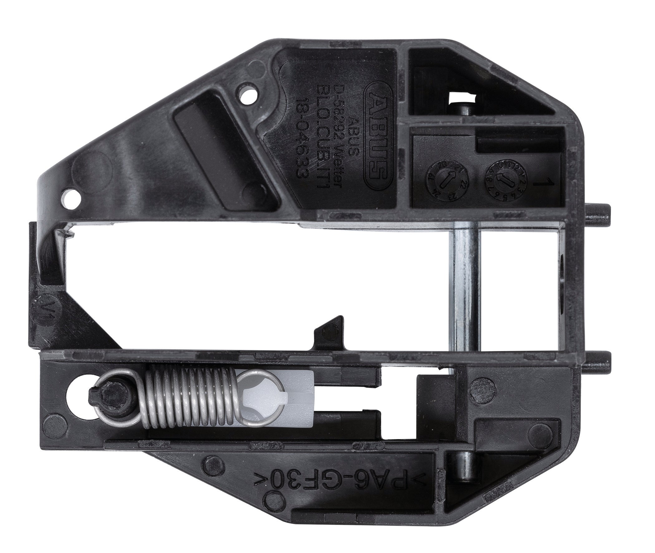 ABUS akkumulátor zár felfogatás Cube e-bike-hoz, Powertube vázcsőbe (integrált) IT1 bracket