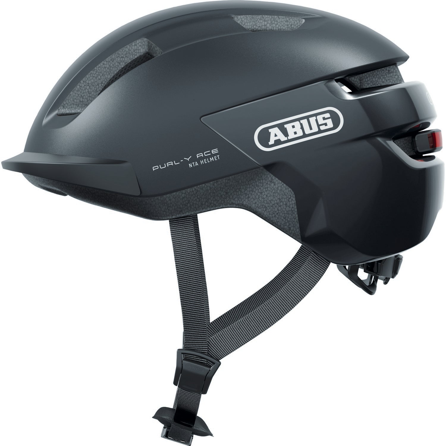 ABUS kerékpáros városi sisak Purl-Y ACE, In-Mold, titan S (51-55 cm)