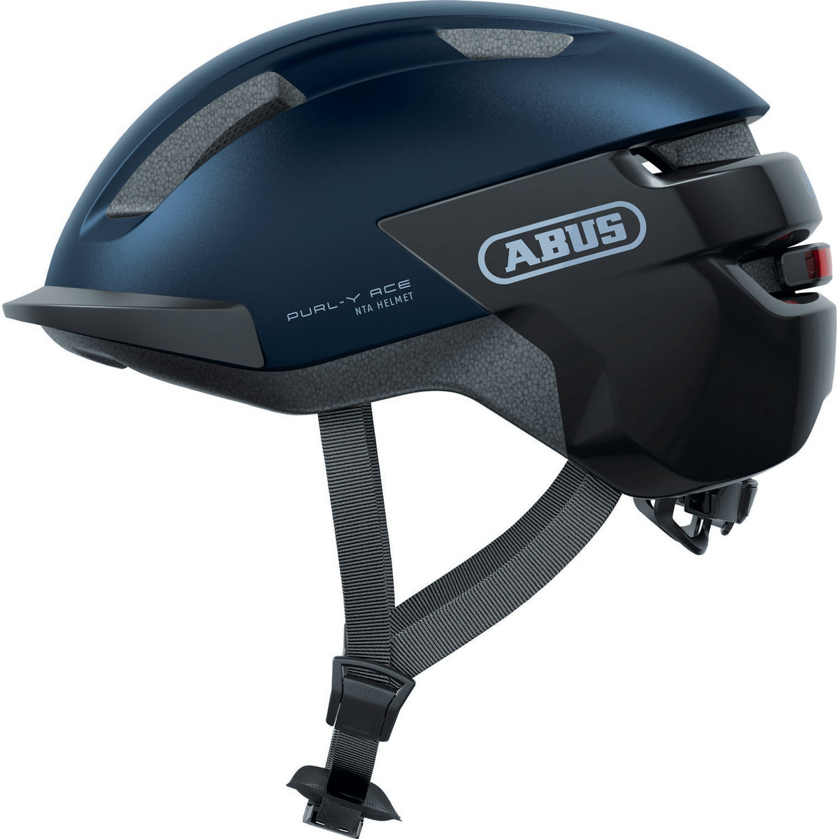 ABUS kerékpáros városi sisak Purl-Y ACE, In-Mold, midnight bue L (57-61 cm)