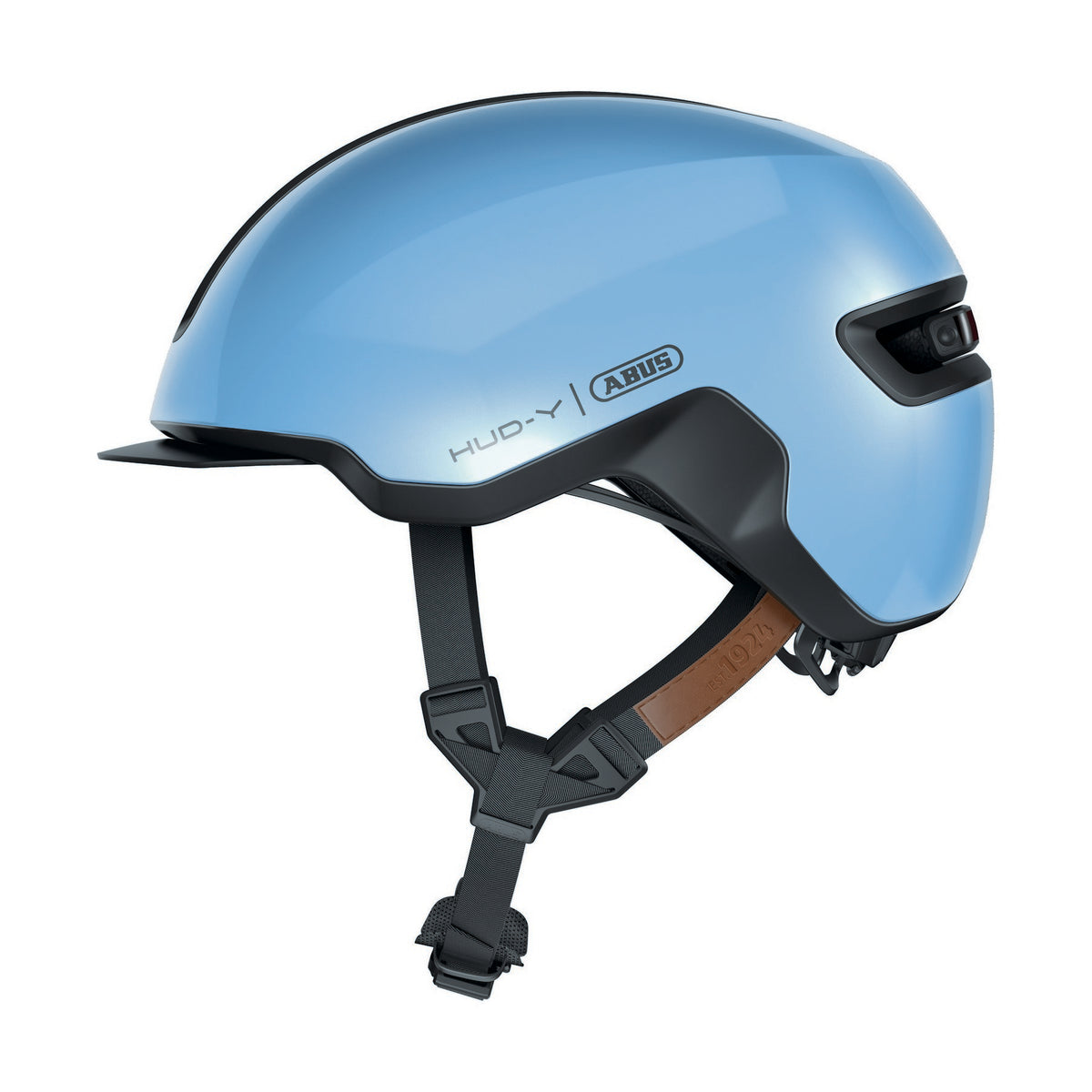 ABUS kerékpáros városi sisak Hud-Y, In-Mold, iced blue L (57-61 cm)