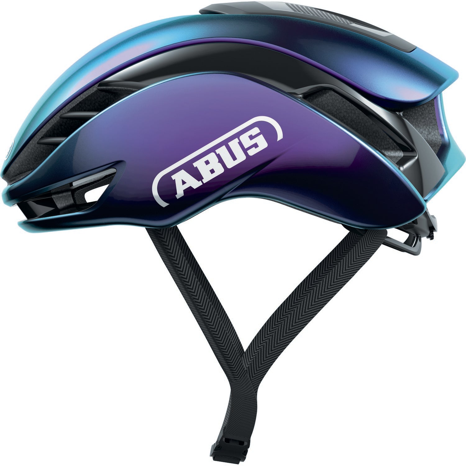 ABUS kerékpáros sport sisak GameChanger 2.0, In-Mold, flip flop purple L (57-61 cm)