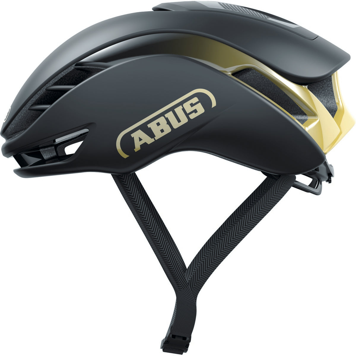 ABUS kerékpáros sport sisak GameChanger 2.0, In-Mold, black gold L (57-61 cm)