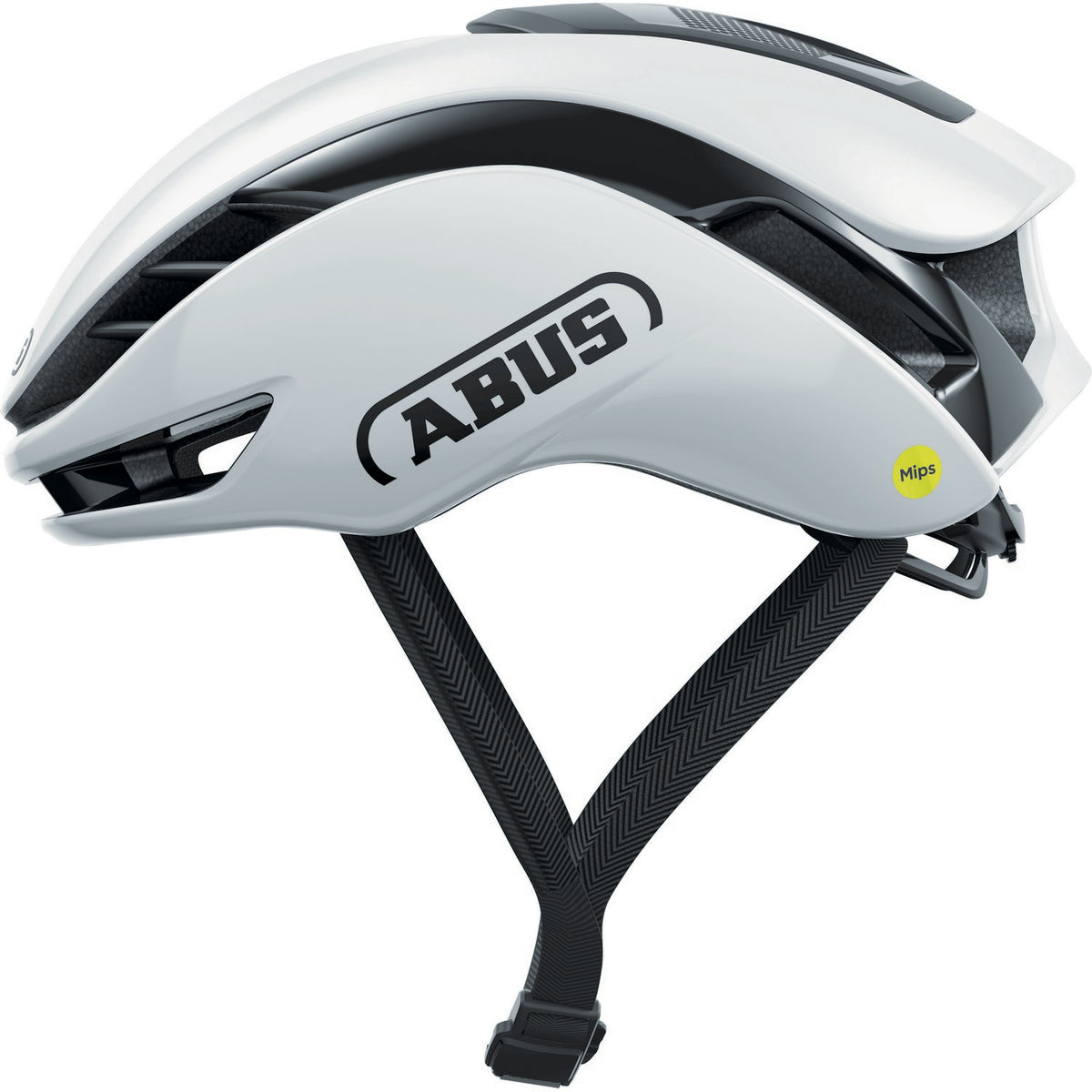 ABUS kerékpáros sport sisak GameChanger 2.0 MIPS, In-Mold, shiny white S  (51-55 cm)