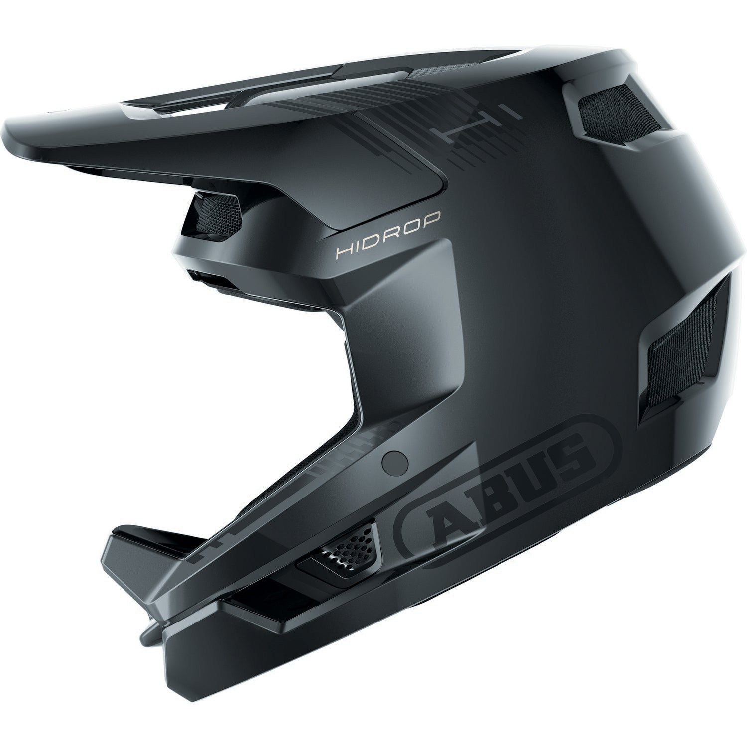 ABUS kerékpáros sport sisak HiDrop, In-Mold, shiny black M (57-58 cm)