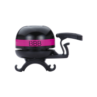 BBB Cycling kerékpáros csengő BBB-14 EasyFit Deluxe, magenta