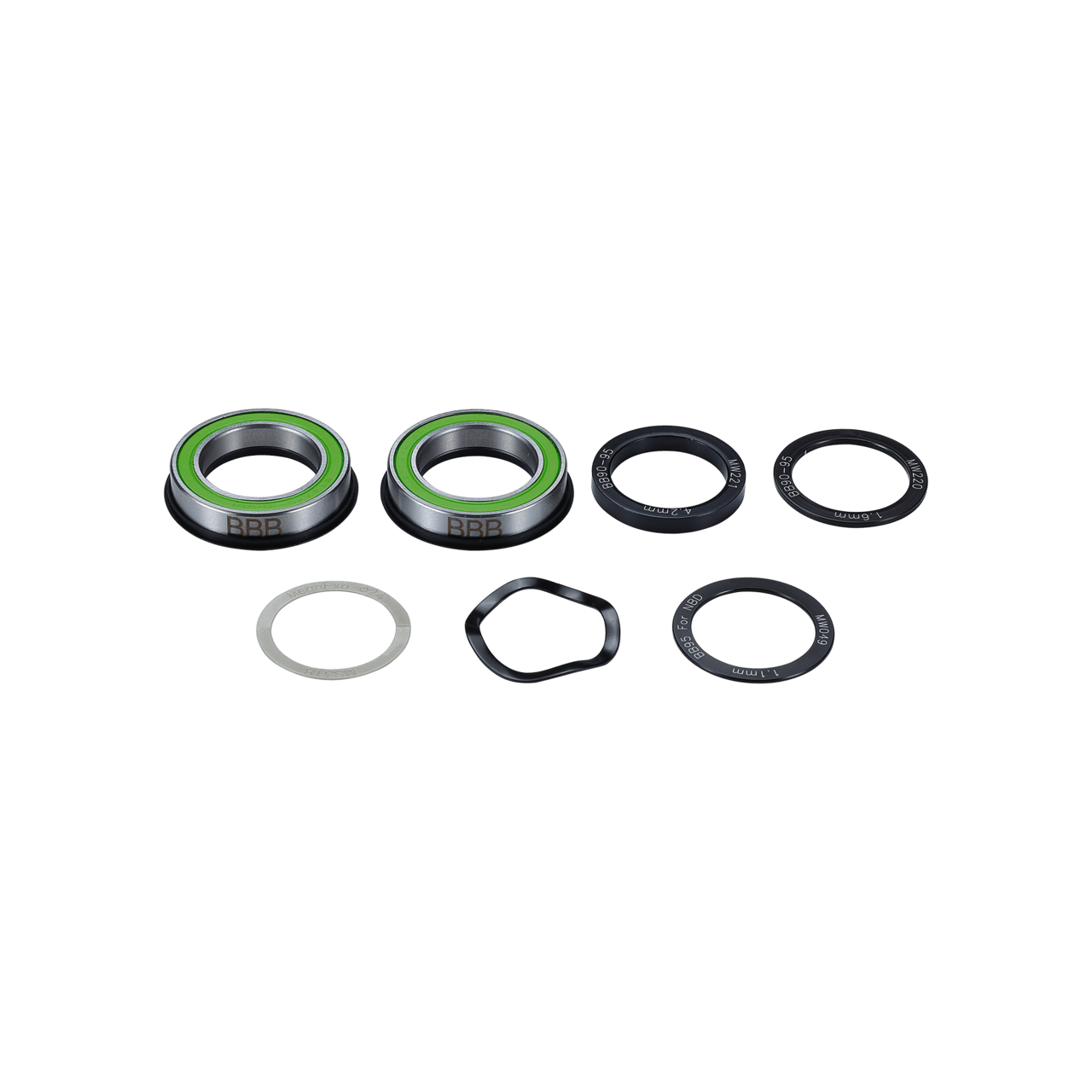 BBB Cycling kerékpáros középcsapágy BBO-26 BottomBear, BB90, 37-24mm átmérőjű tengelyhez